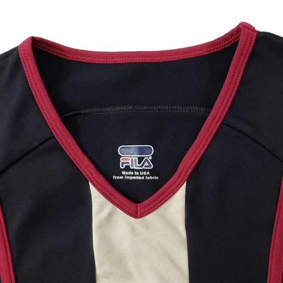 Fila Large Colorblock Compression Short Sleeve H - Picture 3 of 8